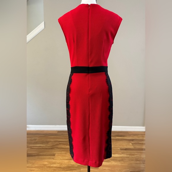 Danny & Nicole Lace Sheath Dress - Size 6 - Picture 2 of 9